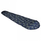 Cocoon - MummyLiner Cotton - Reiseschlafsack Gr 241 x 90/56 cm  Blau