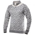 Devold - Svalbard Sweater Zip-Neck - Wollpullover Gr XS grau