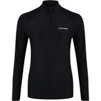 Berghaus 24/7 Tech Half Zip  Damen  Longsleeves schwarz Größe XS Trekking  Atm