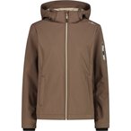 CMP Softshell   Damen  Softshelljacke braun Größe S Trekking  Wasserabweisend 