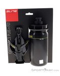 Elite Maillot Jaune Flaschenhalter Set-Schwarz-One Size