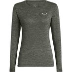 SALEWA Salewa Damen Shirt PUEZ MELANGE DRY W L/S TEE, Größe 42 in Grün