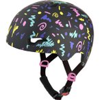 Alpina Kinder Hackney Fahrradhelm (Größe 47-51CM, schwarz)