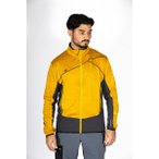 MAUL Herren Unterjacke Falzeben 2XT-Hybrid Fleecejack, Größe 46 in Braun