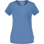 Bergzeit Basics Meru Queluz  Damen  T-Shirts blau Größe XS Trekking  Hautfreun