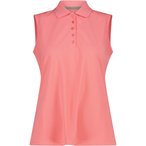 CMP Funktions Polo Top Damen  Tanktops rosa Größe L Lifestyle  Atmungsaktiv