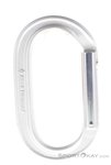 Black Diamond Oval Keylock Schnappkarabiner-Silber-One Size