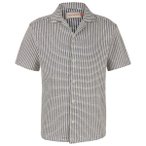 Revolution - Cuban Shirt Polyester S/S - Hemd Gr M grau