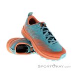 Lowa Amplux Damen Traillaufschuhe-Blau-7,5