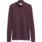 Armedangels Grazilianaa Stripes  Damen  Longsleeves lila Größe S Lifestyle  Ha