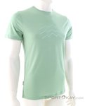 Icebreaker Merino 125 Cool-Lite Across the Peaks Herren T-Shirt-Hell-Grün-XXL