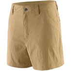 Patagonia 5 Quandary  Damen  Kurze Hosen beige Größe S Camping  Wasserabweisen