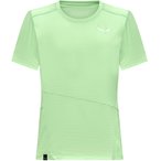 Salewa Puez Sporty Dry  Damen  T-Shirts gruen Größe L Trekking  Atmungsaktiv