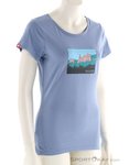 Ocun Classic Damen T-Shirt-Hell-Blau-XS