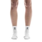 On Performance Run Mid Laufsocken Unisex ( Weiß 35-38 Größe,)