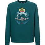 Rock Experience Pablo's Crew Neck  Herren  Pullover tuerkis Größe L Bouldern |