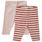 Minymo - Kid's Leggings (2-Pack) - Leggings Gr 50 rosa