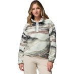 Columbia Helvetia II Printed Cropped  Damen  Pullover beige Größe M Lifestyle 