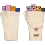 Barts Puppet Bum  Kinder  Fingerhandschuhe beige Größe 4 Lifestyle Atmungsakti