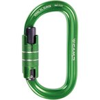 Camp Oval XL 2lock Karabiner  Klettersteigkarabiner gruen Größe One Size Trekk