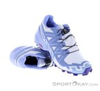 Salomon Speedcross 6 Damen Traillaufschuhe-Blau-6,5