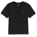 Volcom - Stone Blanks Basic S/S Tee - T-Shirt Gr XS schwarz