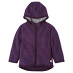 disana - Kid's Walk-Jacke Zipp - Wolljacke Gr 74/80 lila