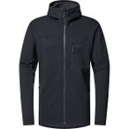 Haglöfs Herren Rosson Mid Hoodie Jacke (Größe L, schwarz)