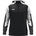 JAKO Herren Kapuzensweat Zip Hoodie Dynamic, Größe S in Schwarz