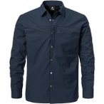 SCHÖFFEL Herren Hemd Shirt Style Maghera MEN, Größe 58 in Blau