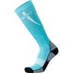 WAPITI Run RS07 Merino Compression - Laufsocken Kompression, Größe 45-47 in Bl