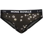 Mons Royale Folo Merino  Damen  Kurze Unterhose schwarz Größe XS   Elastisch M