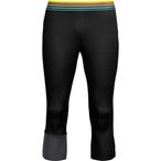 Ortovox Fleece Light 3/4 Hose Herren  3/4 Unterhose schwarz Größe XL   Hautfre