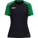 JAKO Damen T-Shirt Sonic Damen, Größe 38/40 in Schwarz