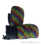 Level Rainbow Down Kinder Skihandschuhe-Schwarz-7