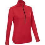 LaMunt Alexandra Zip  Damen  Longsleeves Merino rot Größe M Trekking  Hautfreu