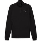 PUMA Herren Shirt M Cloudspun 1/4 Zip, Größe M in Schwarz