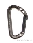 Petzl Spirit Straight Gate Schnappkarabiner-Grau-One Size