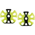 LEKI Big Mountain Binding Basket - Tourenteller neongelb