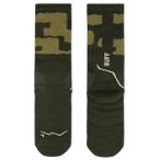 Buff - Merino Mw Crew Socks - Wandersocken 39-41 oliv