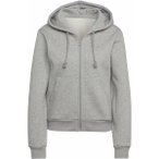 ADIDAS Damen Kapuzensweat ALL SZN Fleece Full-Zip, Größe XL in Grau