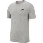 NIKE Herren Shirt T-Shirt M NSW CLUB TEE, Größe XXL in Grau