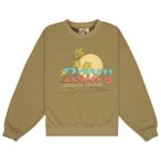 Roxy - Kid's Lineup Crew RG Terry - Pullover Gr 12 Years - L beige