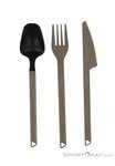 Primus Trek Aluminium Besteckset-Grau-One Size