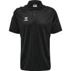 HUMMEL Herren Polo hmlCORE XK FUNCTIONAL POLO, Größe L in Schwarz