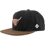 Bavarian Caps Hochlandrind Cap  Basecaps grau Größe ONE SIZE Lifestyle