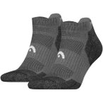 HEAD Unisex Sneaker-Wandersocken, 2er Pack - Hiking All Climates Sneaker 2P, Spo