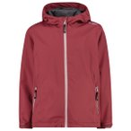 CMP - Girl's Jacket Fix Hood WP - Regenjacke Gr 116 rot/rosa