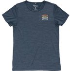 Devold Active Legacy  Damen  T-Shirts blau Größe M Trekking  Schnell trocknend