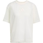 adidas Soft Lux Mesh Damen T-Shirt ( Weiß S Größe,)